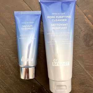 DR BRANDT Vacuum Cleaner and Pore Purifying Cleanser